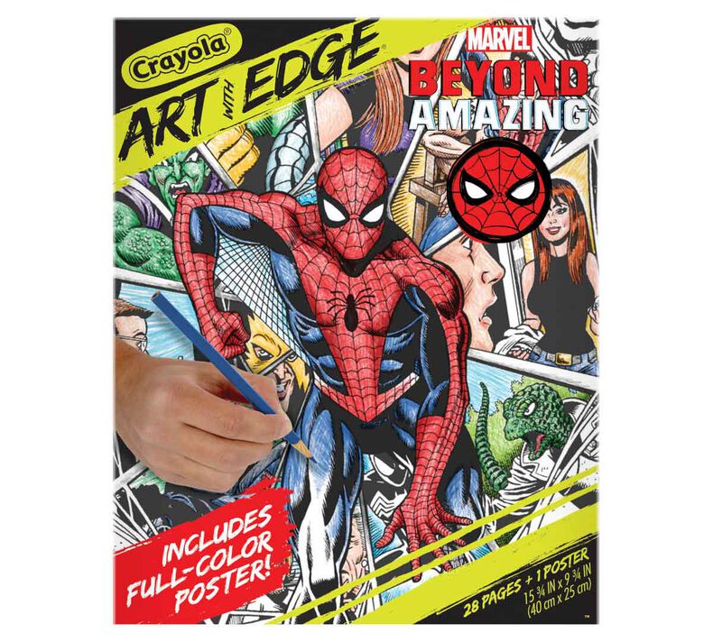 Crayola - Marvel Spiderman Coloring Book – Make It Artfull