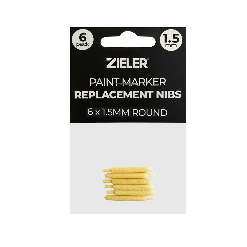 Zieler : Acrylic Paint Marker Pen : 1.5mm Fine Tip : Set of 12